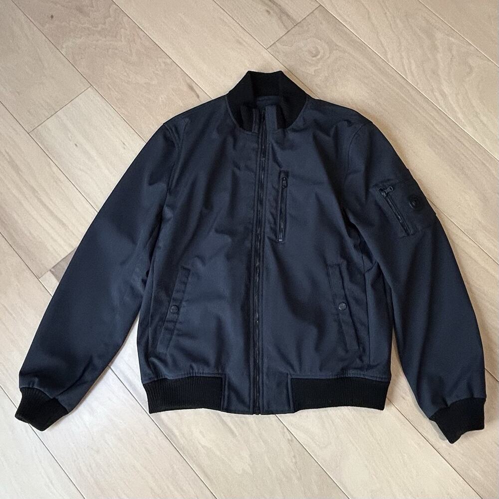 Michael Kors Bomber Jacket Black Long Sleeve Men’s Medium